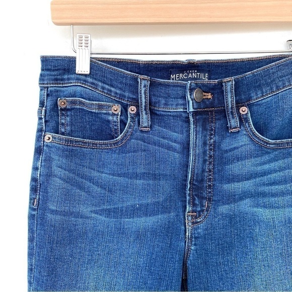 J. Crew Mercantile, high-rise skinny jeans with  stretch - Picture 3 of 12